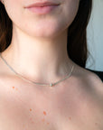 Silver Nugget Necklace