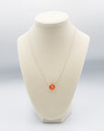 Inner Fire Carnelian Necklace