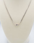 Silver Nugget Necklace