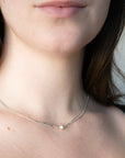 TME | Silver Nugget Necklace