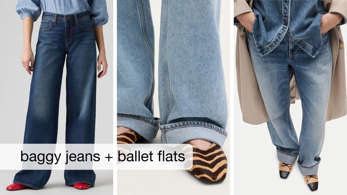 Baggy Jeans + Ballet Flats: 6 Easy Outfit Formulas