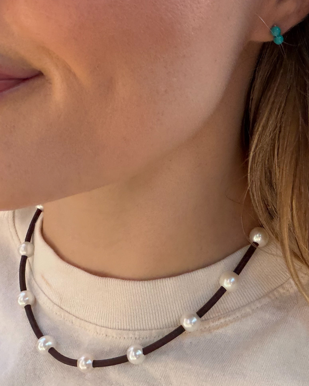Pearl Cord Necklace