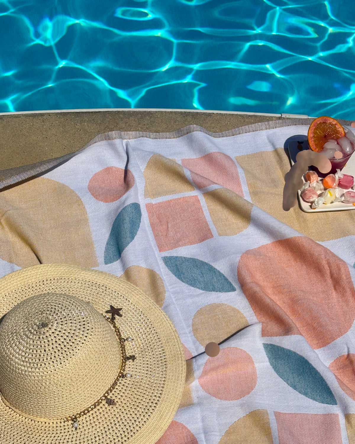 Citrus Turkish Cotton Beach Towel