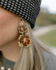 Cherry Glimmer Earrings