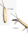 Antique Rare Pocket Knife Necklaces