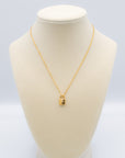 gold locket necklace