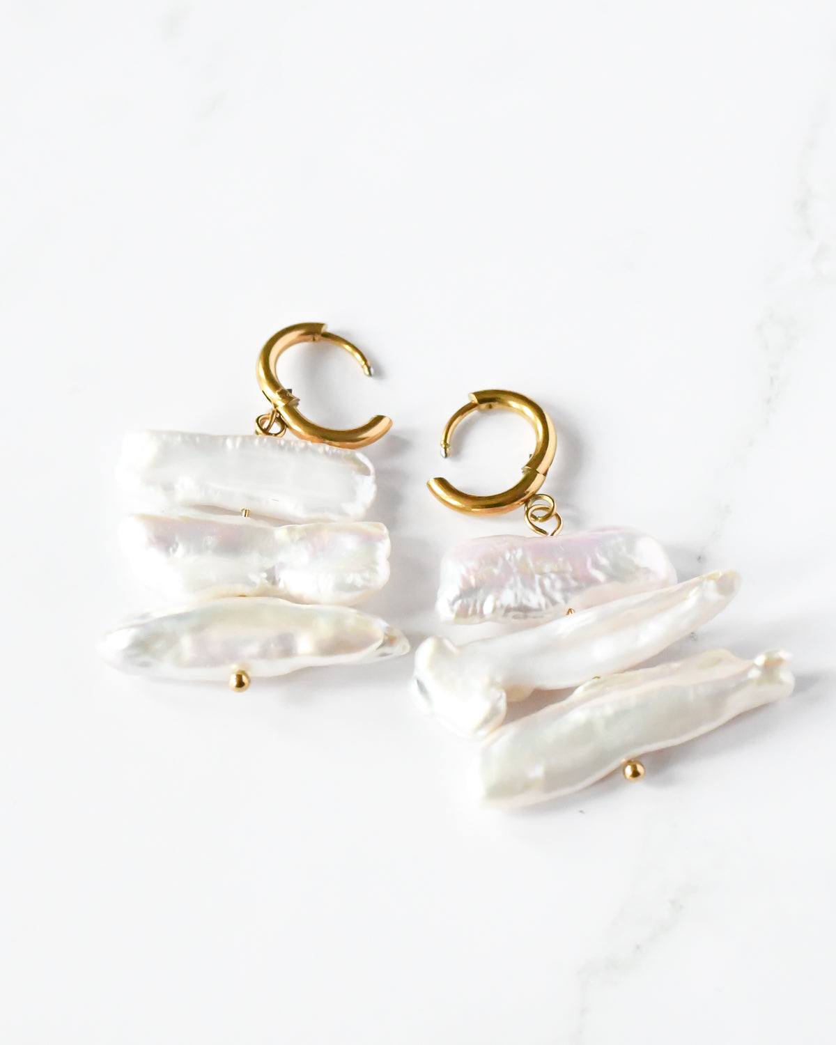 The Pearl Sandbar Earrings