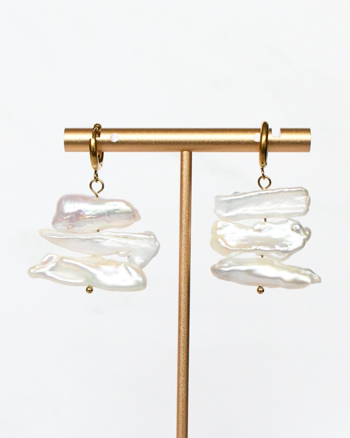 The Pearl Sandbar Earrings