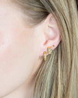 Marina Huggie Earrings