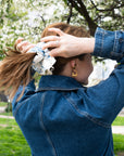 Toile Locket Scrunchie