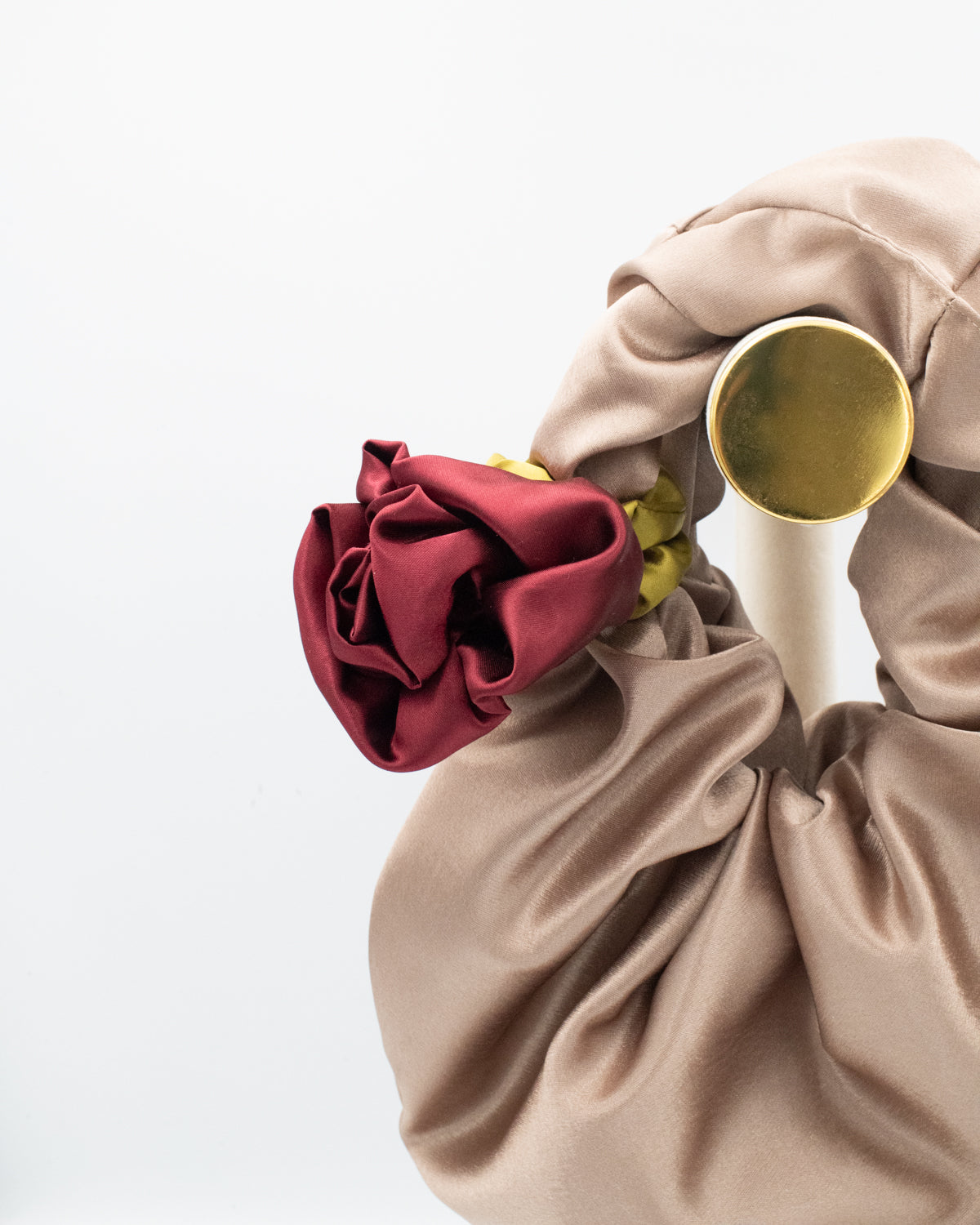 Rosette Scrunchie Bag