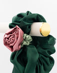 Rosette Scrunchie Bag