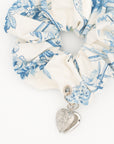 Toile Locket Scrunchie