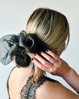 Giant Cloud Scrunchie | Black