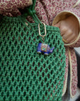 Vintage Cloisonné Elephant Bag Charm