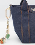 Gem-Wired Pendant Bag Charm