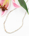 Rough Diamond Beaded Necklace