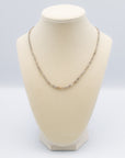 Rough Diamond Beaded Necklace
