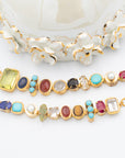 Gemstone Tie Necklace