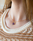 Gemini I | Gold-Filled Gemstone Necklace