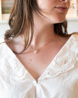 Gemini II | Gold-Filed Gemstone Necklace