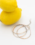Ocean Moonstone Beaded Necklace