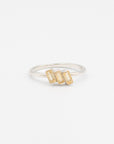 Citrine Stacker Rings