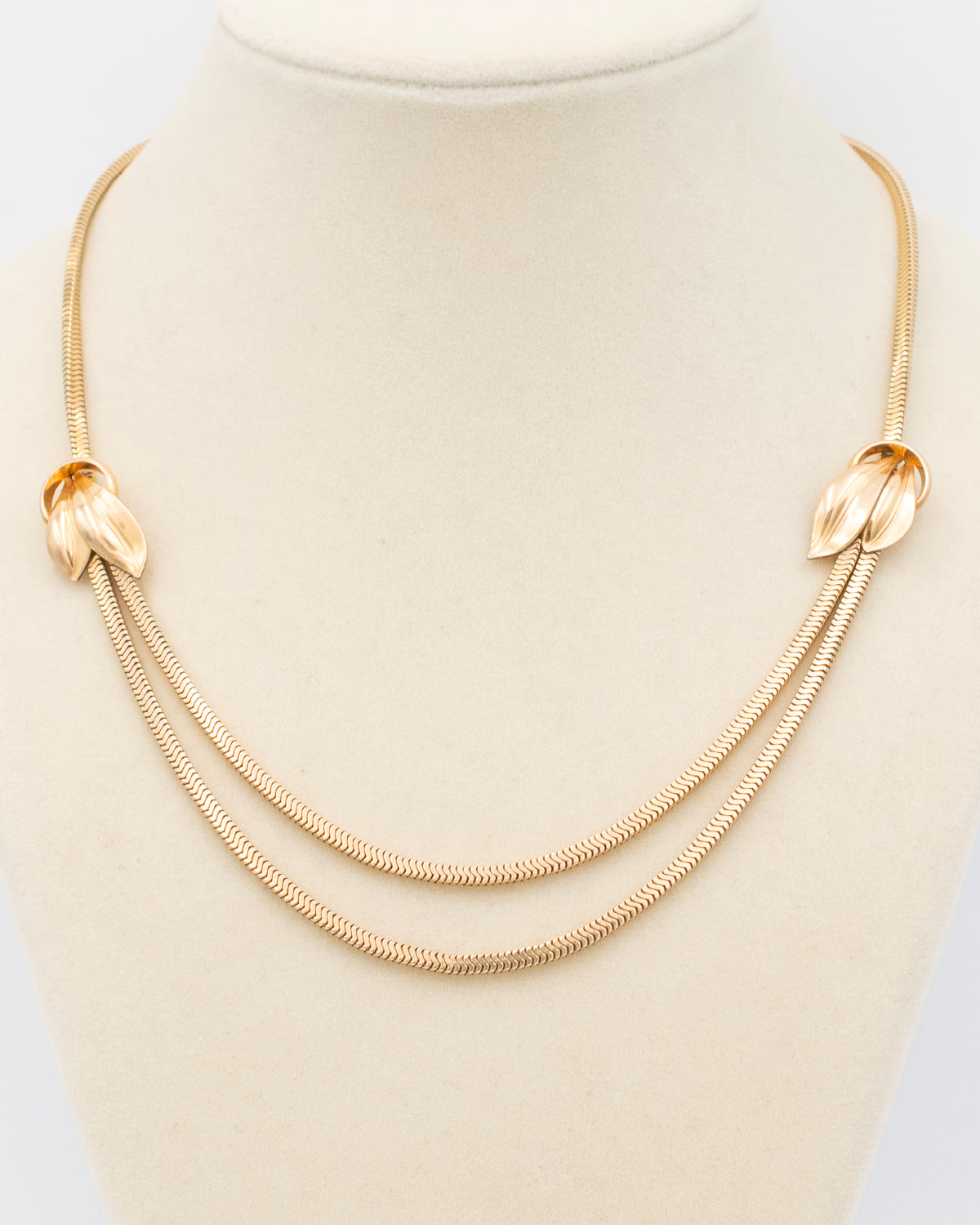 Antique Gold-Fill Statement Necklace