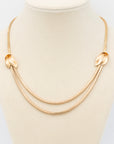 Antique Gold-Fill Statement Necklace