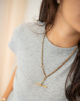 Antique T-Bar Necklace