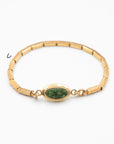 Vintage Jade Watch Band Bracelet