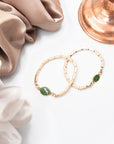 Vintage Jade Watch Band Bracelet