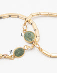 Vintage Jade Watch Band Bracelet