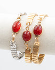 Love Bug Vintage Watch Band Bracelets