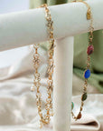 Antique Pearl Statement Necklace
