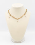 Antique Pearl Statement Necklace
