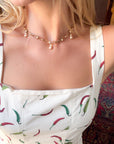 Antique Pearl Statement Necklace