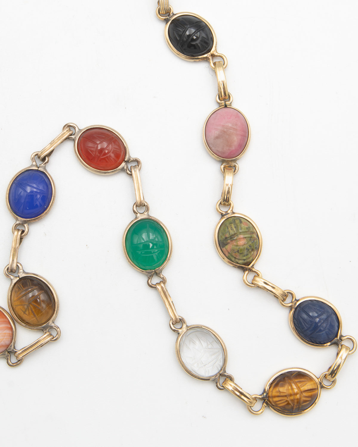 Antique Scarab Necklace