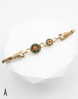 Tutti Frutti Vintage Watch Band Bracelet