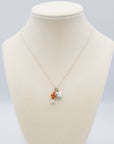 Cloisonné Fish Charm Locket