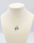 Cloisonné Fish Charm Locket