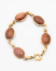 Antique Goldstone Bracelet