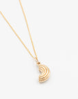 Gold Noodle Necklace