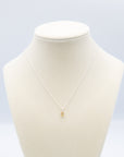 Tiny Citrine Necklace