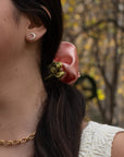 Sterling Silver Moon Studs