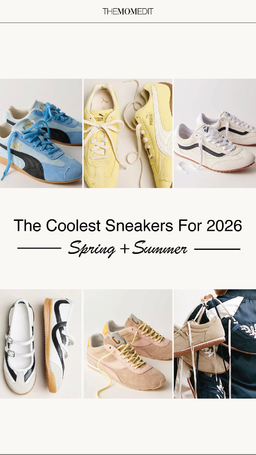 The Coolest Sneakers For 2026, Spring + Summer – The Mom Edit