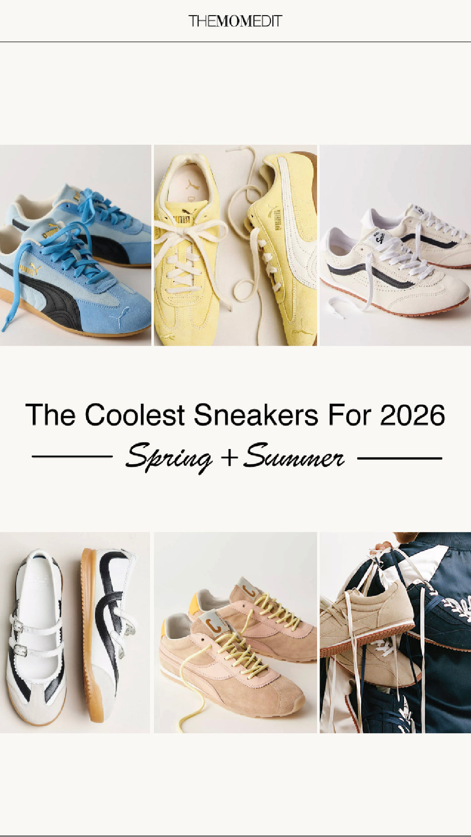 Summer Snickers The Coolest Sneakers For 2026, Spring + Summer – The Mom Edit