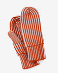 Stripe Knit Mittens