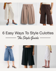 6 Easy Way To Style Culottes