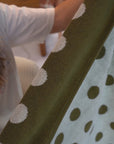 Polka Dot Stretch Bath Towel